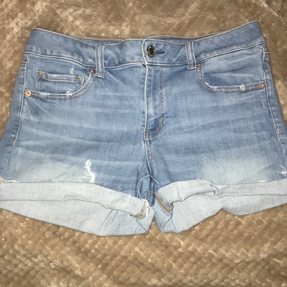 American Eagle Outfitters Pants - american eagle jean shorts distressed